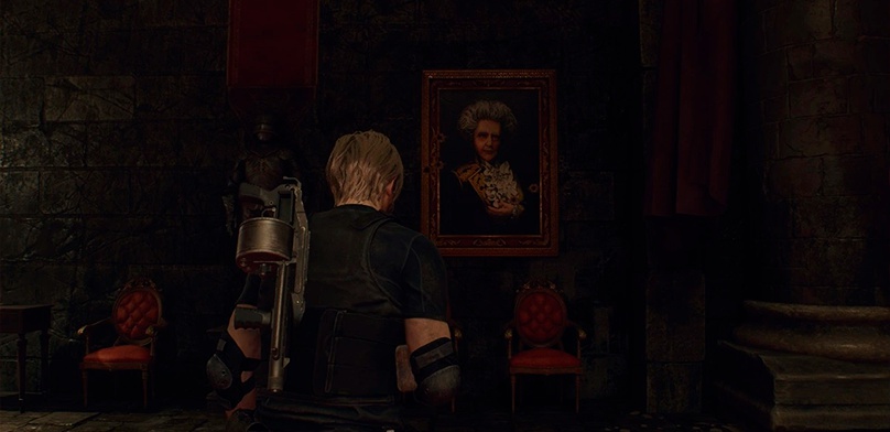 Как испортить портрет Салазара в Resident Evil 4 Remake