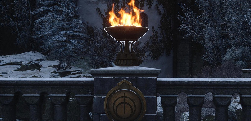 Как решить загадку с факелами на мосту в Hogwarts Legacy
