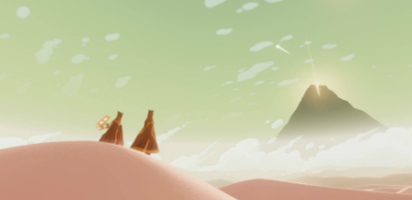 Обзор Journey (PS4). Человечки в пустыне