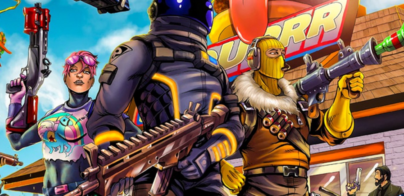 Десять сезонов Fortnite за пять минут