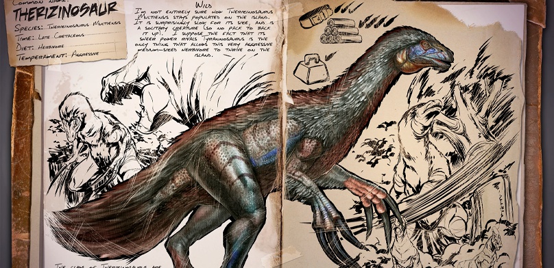 Где найти и как приручить Теризинозавра в Ark: Survival Evolved