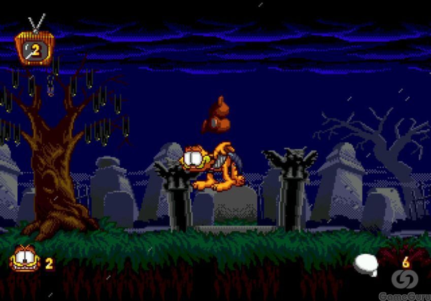 Кот игры сега. Гарфилд сега. Sega игры Гарфилд. Игра на сеге Garfield. Garfield caught in the Act Sega.