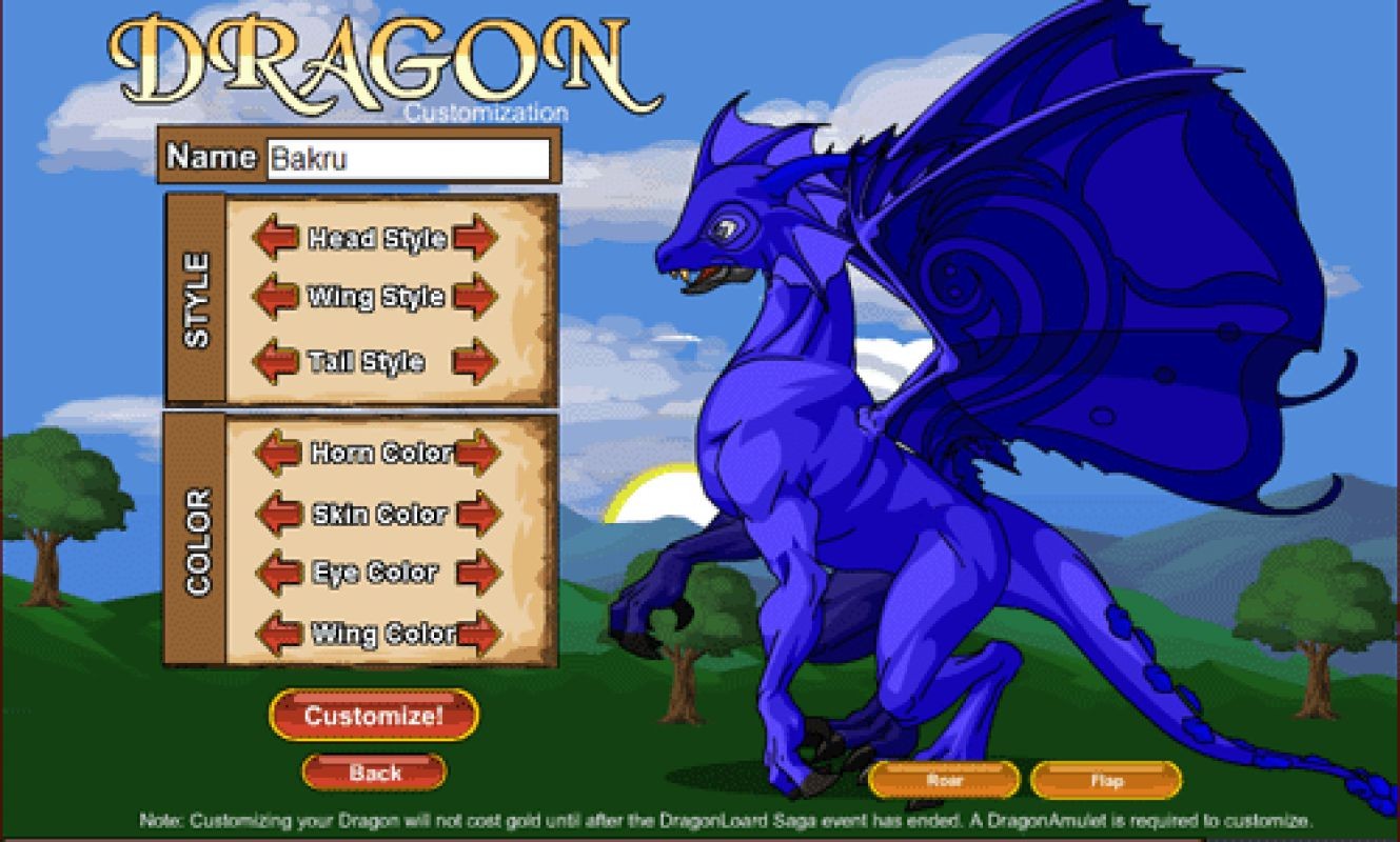 Скриншоты Dragon Fable.