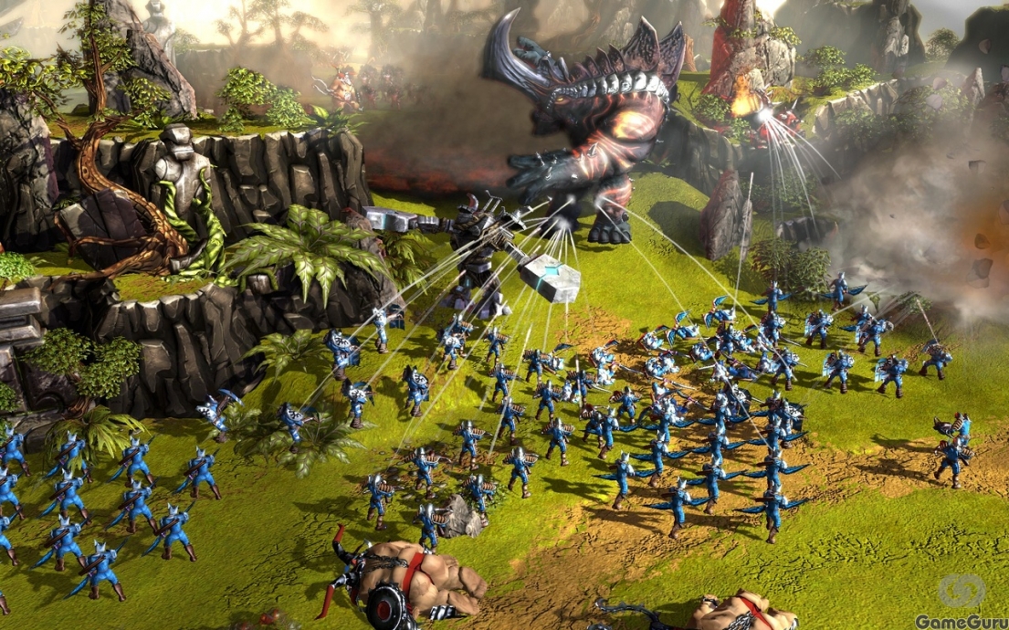 Игры где есть примеры BattleForge - скриншоты, картинки и фото из игры, снимки экрана