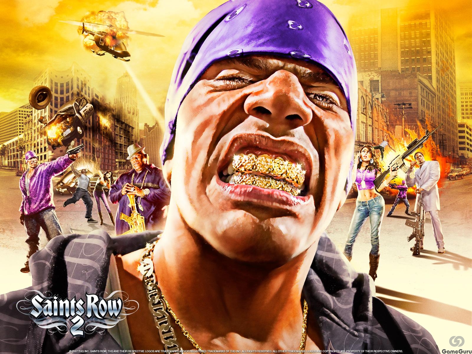 Обои по игре Saints Row 2.